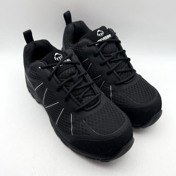 Wolverine Mens Amherst II CarbonMAX Work Shoe US 7.5 M Black Composite Toe NIB - Picture 6 of 13